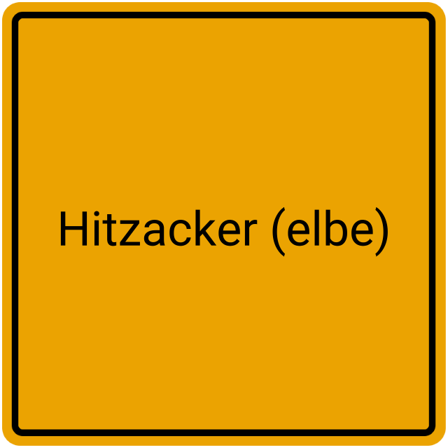 Meldebestätigung Hitzacker (Elbe)